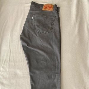 Levi’s 511 khaki/Chinos, gray, 34/32